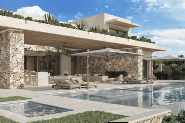 12 RENDER FACHADA POSTERIOR ALBERCA